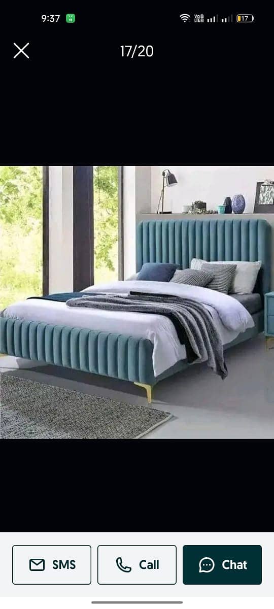 Bed/king size/Bed/Luxury bed/Turkish bed/Double bed/poshish bed 5