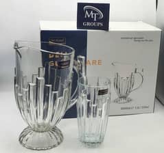 Glass set with Jug + Glass nd Cup set 0