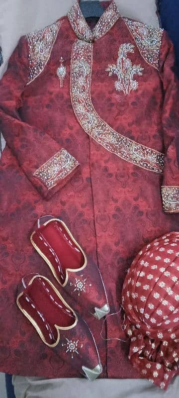 dulha sherwani full set 1