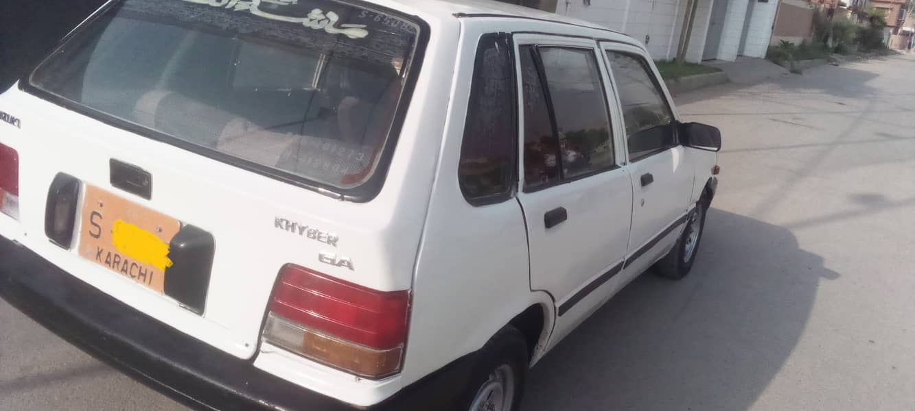 Suzuki Khyber 1991 model good condition petrol 9