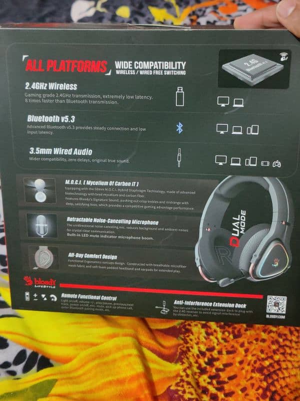 Bloody Gaming Headphones MR710 4