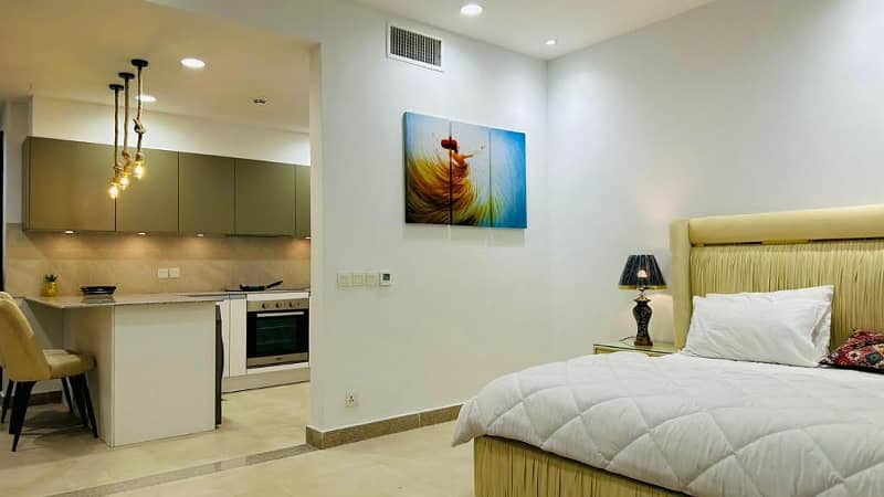 3 Bed Apartment For Rent Near Park & Commercial in Penta Square Phase 5 DHA Lahore 7