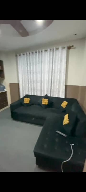 furnished 1 bedroom apartment for rent in bahria town phase 7 8