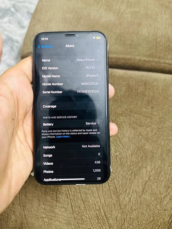 iPhone x urgent sell 6