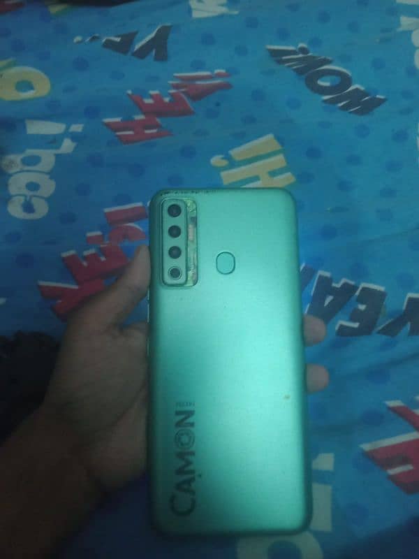 tecno camon 17 with box 6