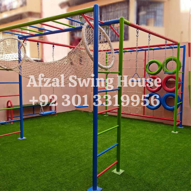 Fiber slide swing/park swing/jhola garden outdoor/swing jhula 8