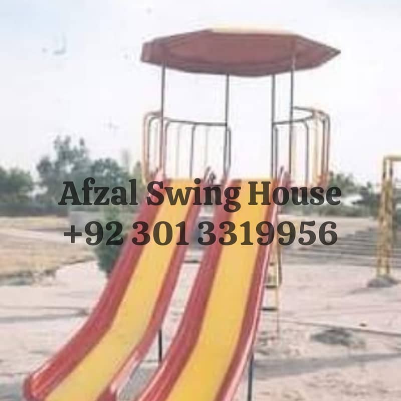 Fiber slide swing/park swing/jhola garden outdoor/swing jhula 10