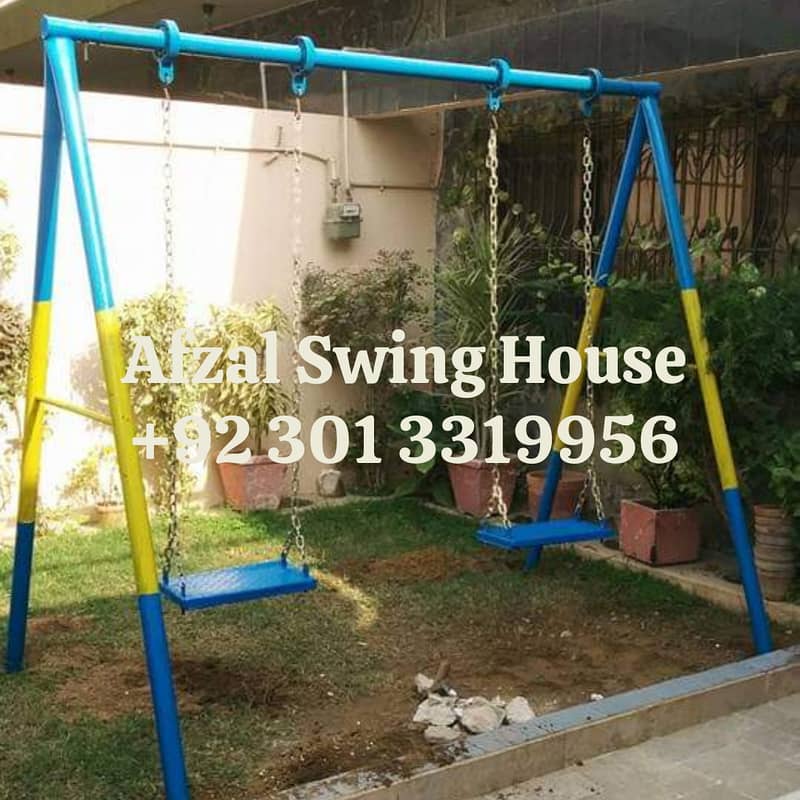 Fiber slide swing/park swing/jhola garden outdoor/swing jhula 17