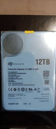 12tb Seagate HDD 0