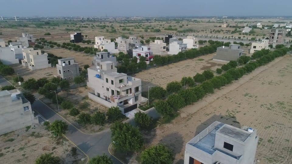 7 Marla plot sale on ground and possession available good location new Lahore city 9