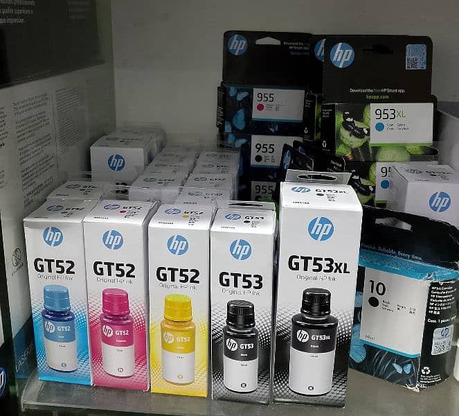 HP GT53XL Black GT52 Color ink 1