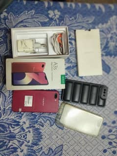 Oppo a3s Red color 2/16 Good Condition with original charger