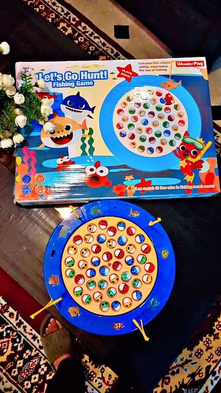 Fishing Game and Piano Toy 0