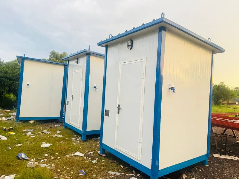 caravan container office container prefab cabin portable toilets workstations 9