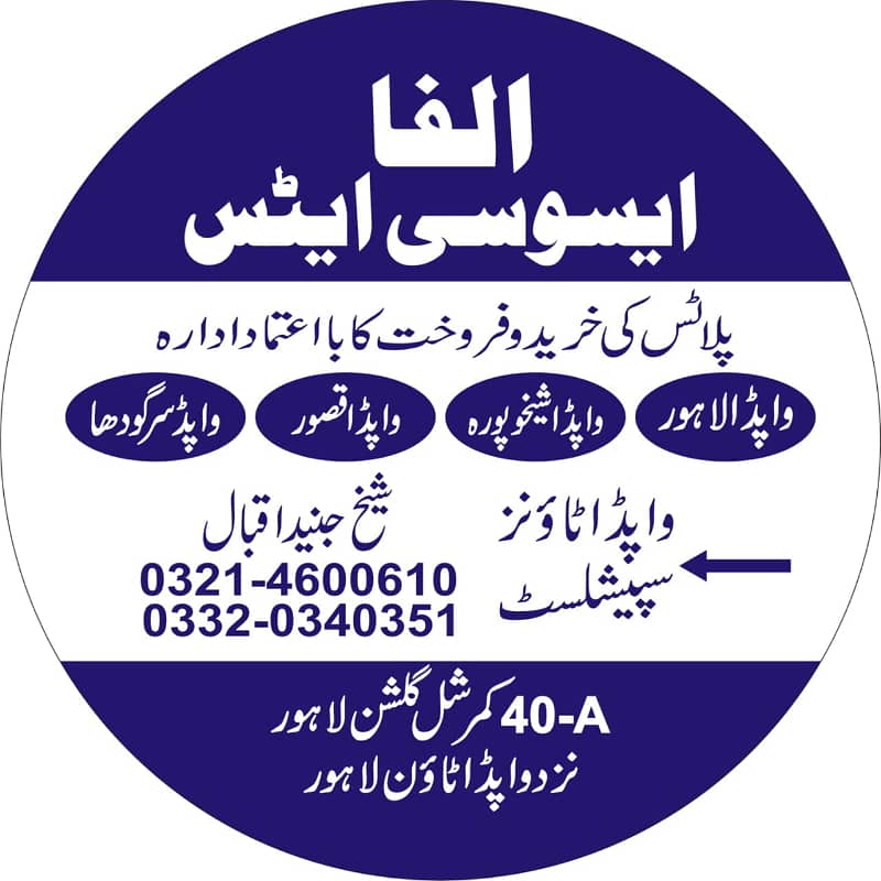 Wapda Town Kasur Main Multan Road Near Manga Mandi 2 Marla Commercial Plot Block C 0