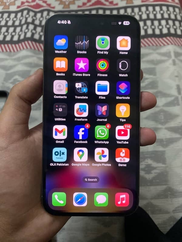 Iphone 15 Pro max 256gb JV Natural Titanium 1