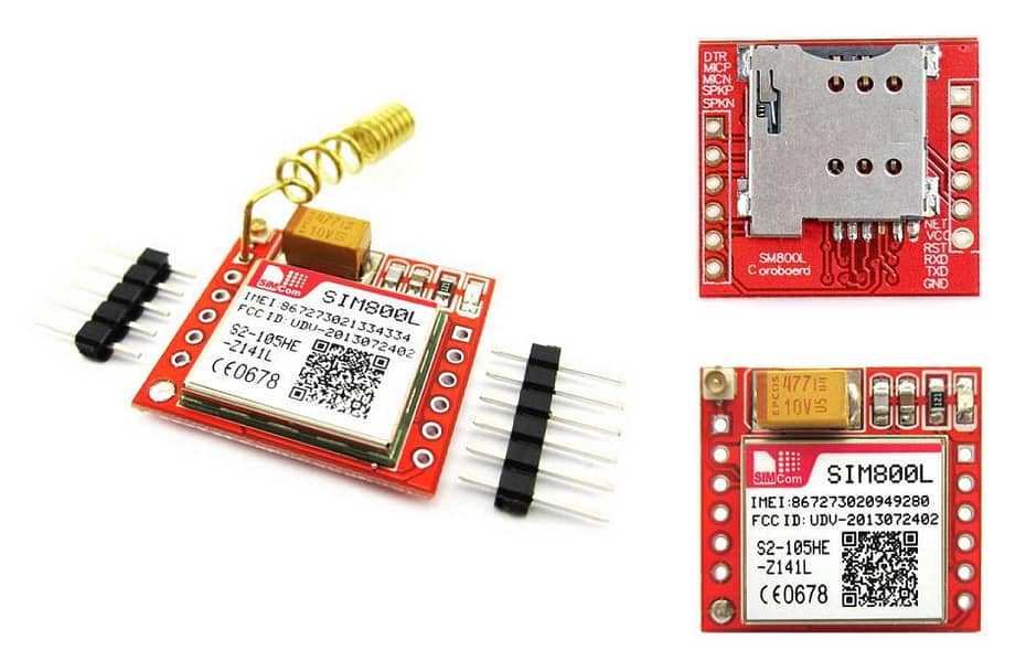 SIM800L Micro Sim Card Board 0