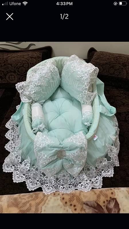 baby bedding with carry nest 1