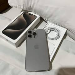 iPhone 15pro Max 512 GB 03230916581 my what'sap