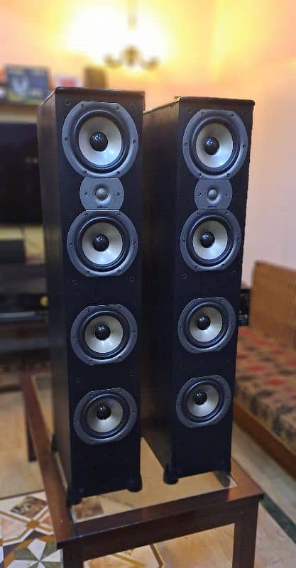 Polk Audio TSi500 5 Drivers Floor Standing Big Tower Speakers USA. 2