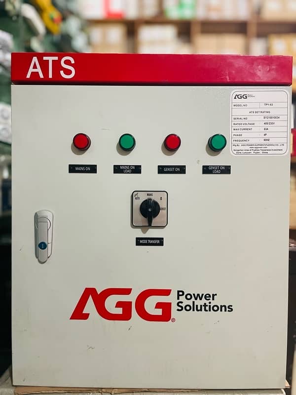 AGG Power 63A 4pol ATS Panel 0