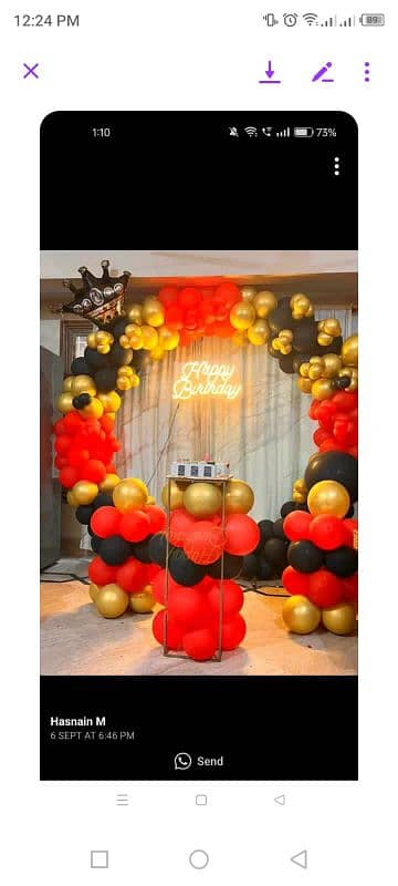 BIRTHDAY DECORATION MEHNDI, ANNIVERSARY, BRIDAL SHOWER EVENT PLANNER 2