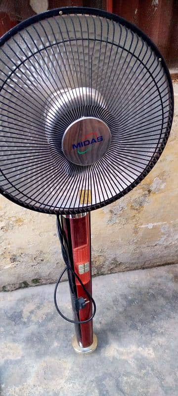 MIDAS Company Fan heater. . 1000watt. 5