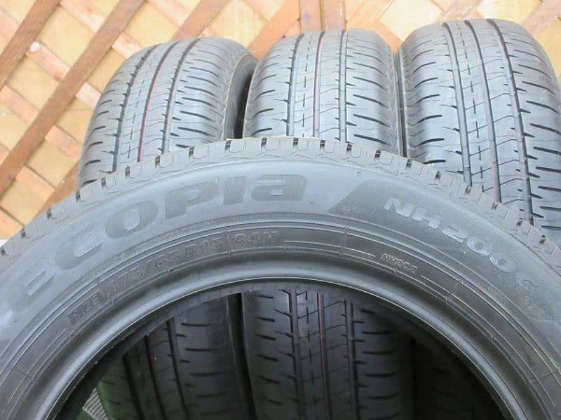 4tyres set 175/65/R/15 Bridgestone Ecopia Japan 1