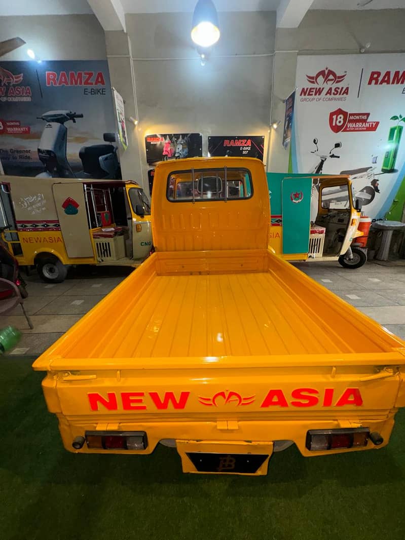 New Asia Loader Rickshaw 2500kg capacity front drivercabin safe sound 3