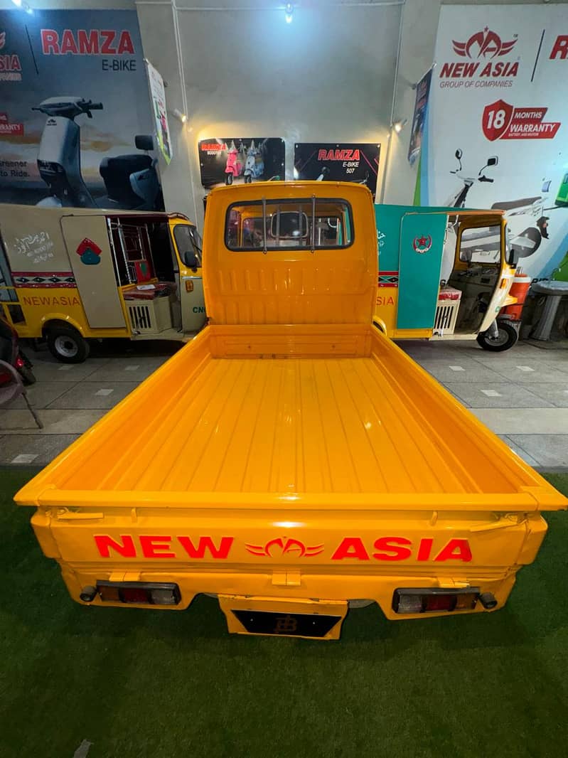 New Asia Loader Rickshaw 2500kg capacity front drivercabin safe sound 6