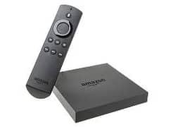 Fire TV box basic editio usb port Alexa Voice Remote (includes