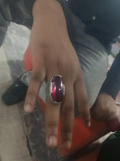 chandi ring with stone