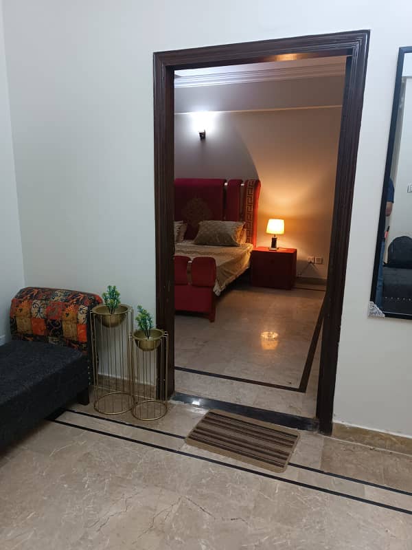 Fully Furnished Apartment Available For Rent In F11 2 Bedroom With Attached Bathroom 7