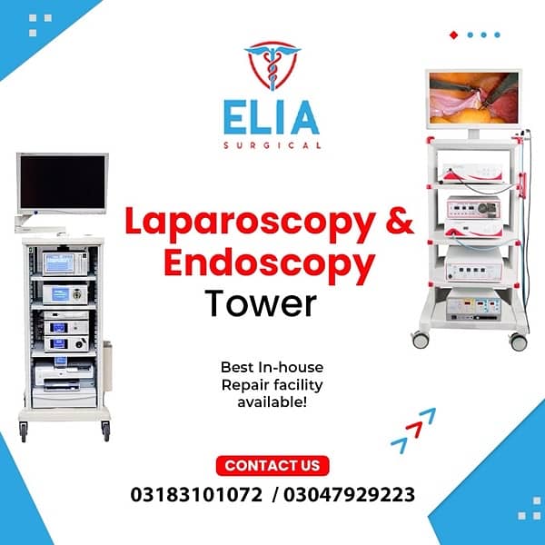 Laproscopy/Endoscopy towers. 0