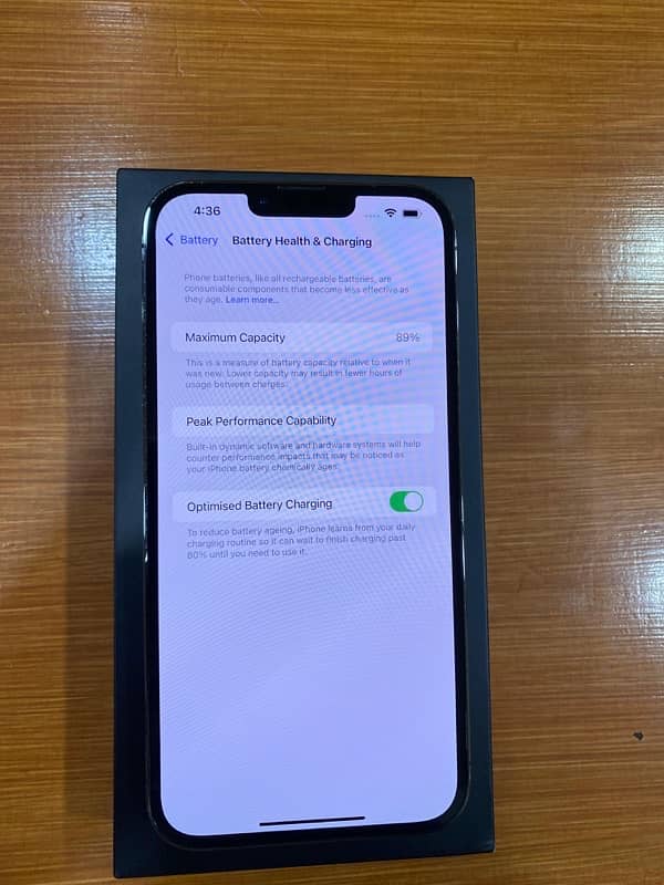 iphone 13pro max 512GB PTA approved with box 6