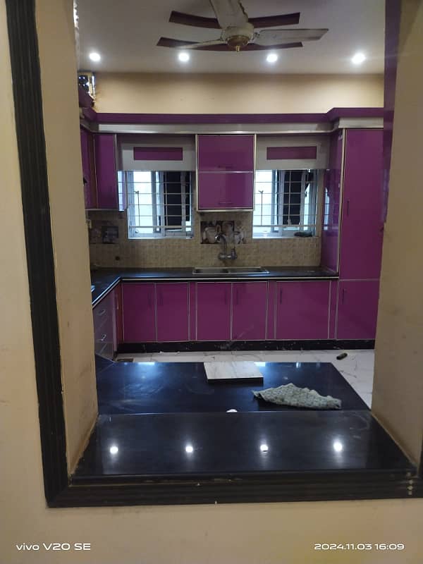 Spacious 10 Marla Lower Portion for Rent in Rafi Block, Lahore 7