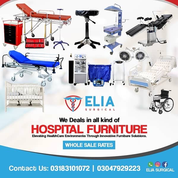 Manufacturers of hospital furniture . 0