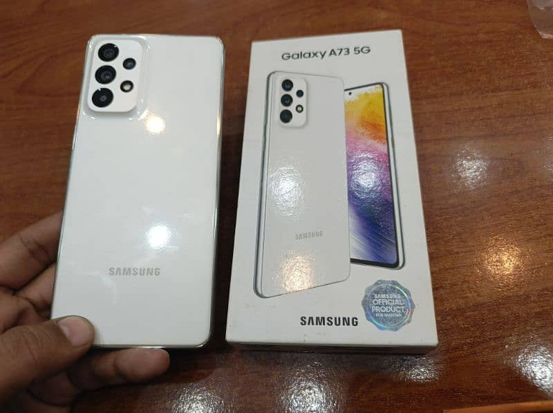 smasung a73 8gb 256gb pta approved available 0