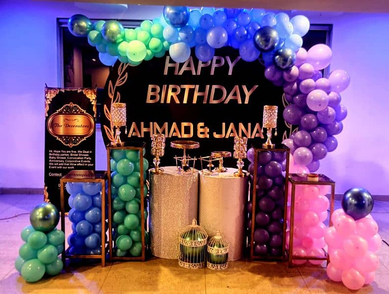 Best Birthday Decor in lahore (Bridal shower,Baby shower ) 15