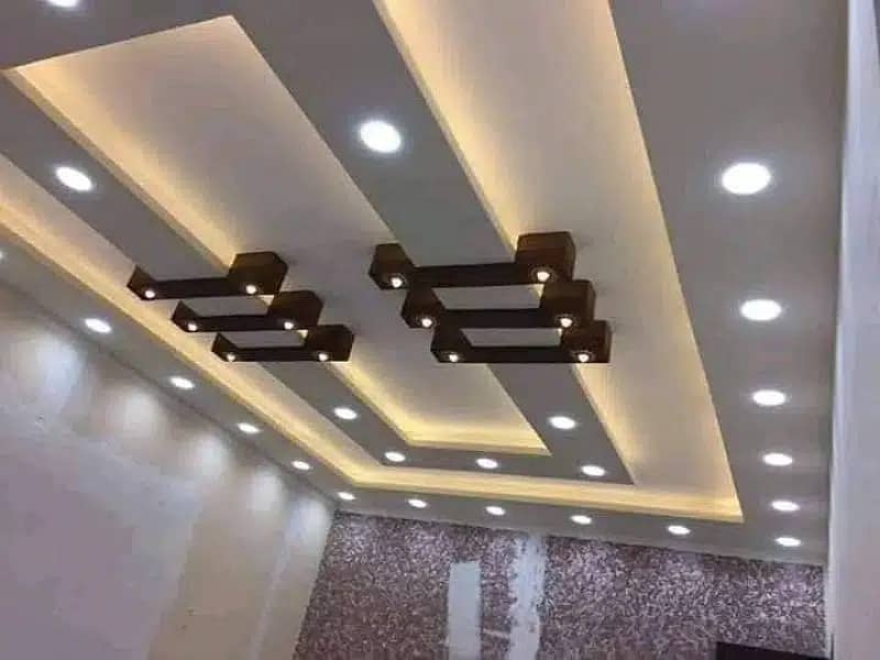 Plastic Paris Ceiling/ False Ceiling /pop Ceiling / All Ceiling work 0