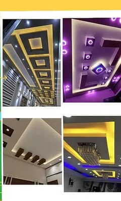 Plastic Paris Ceiling/ False Ceiling /pop Ceiling / All Ceiling work