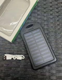 Solar Power Bank  5000 Mah 0