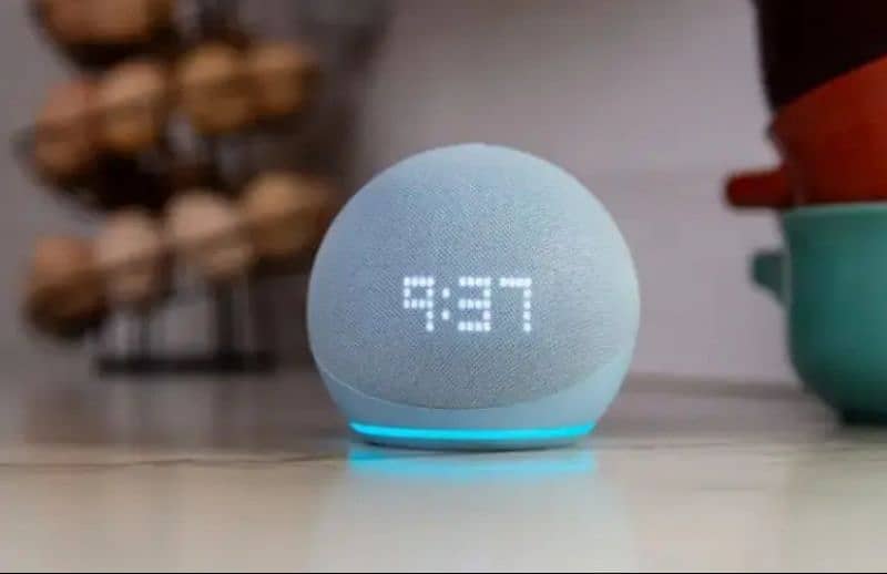 Amazon Alexa Echo Do (5th & 4th gen, Blue) with clock work like Google 3