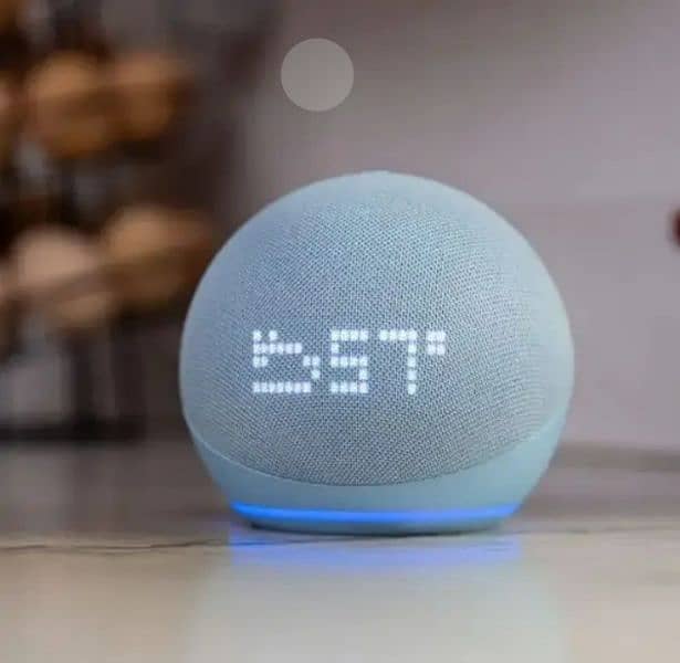 Amazon Alexa Echo Do (5th & 4th gen, Blue) with clock work like Google 4