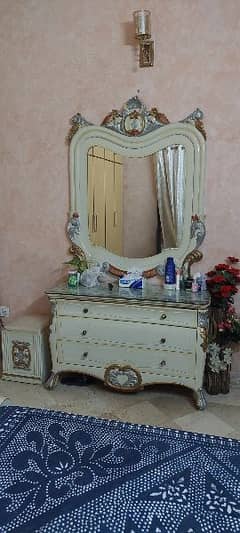 Dressing and side table for sale