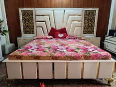 Ivory Bridal Bed Set Full Slightly Used For Sale