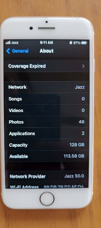 Iphone 7 (128 Gb) PTA APPROVED 5