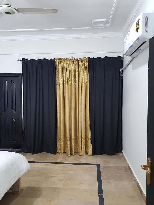 Per day Three bed fully furnished apartment for rent in E-11 Islamabad 2