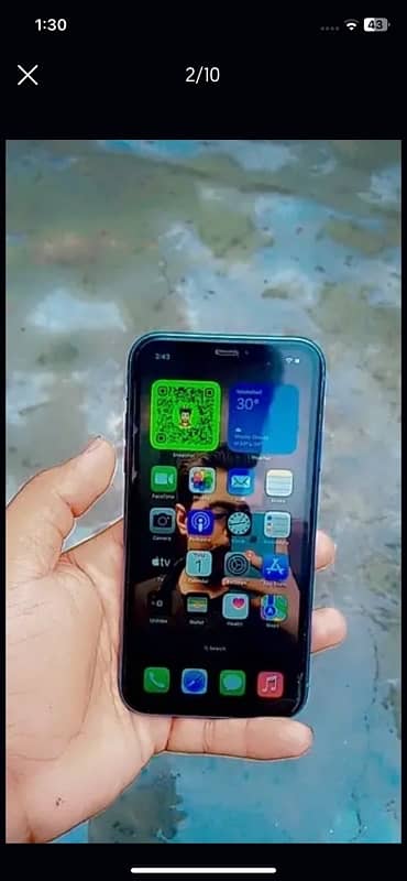 iphone xr FECTORY UNLOCKED NON PTA 64gb exchange possible 1