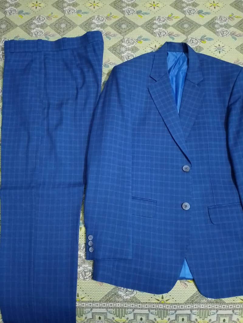 2 piece Blue Formal Suit 0